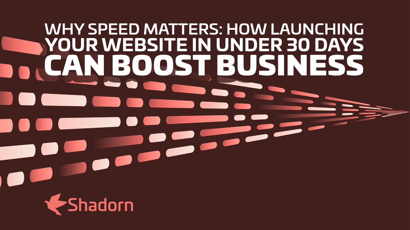 Why Speed Matters: How Launching Your Website in Under 30 Days Can Boost Business